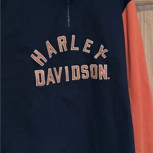 Harley-Davidson Black Zip-Up Jacket